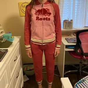 Roots Hoodie and Sweatpants Set
